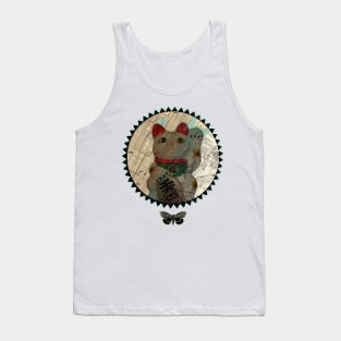 NEW YORK Lucky cat Tank Top